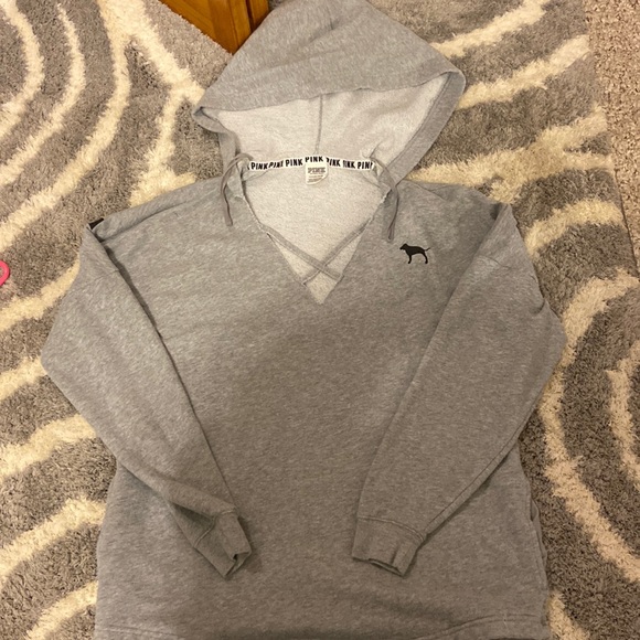 Pink. Small Hoodie - Picture 1 of 3